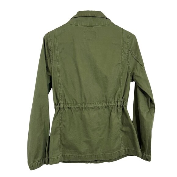 Old Navy Green Twill Utility Jacket Twilight core Bella Swan New Moon Size XS - Picture 2 of 6